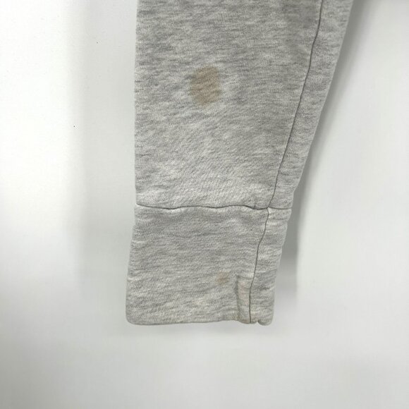 JOAH BROWN *Flawed* Heather Gray Cropped Half Zip Sweater Size Small / Medium - Picture 8 of 9